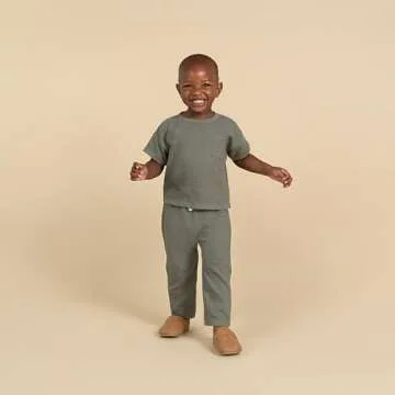 Modern Moments Baby Boys' Waffle Knit 2-Piece Set