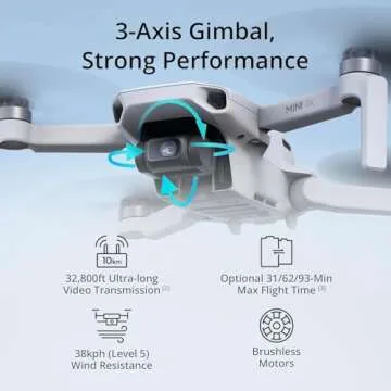 DJI Mini 4K Drone - Lightweight & Powerful Aerial Photography