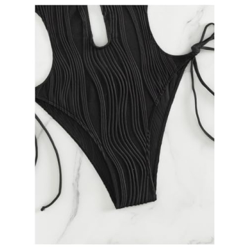 Verdusa Women's Tie Side Halter Swimsuit for Stylish Summer