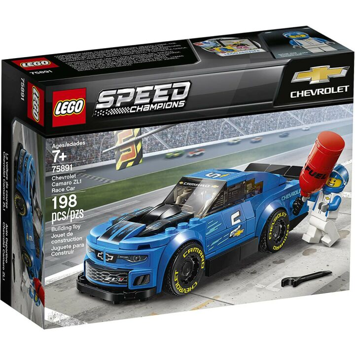 LEGO Chevrolet Camaro ZL1 Race Car Building Kit - 198 Pieces
