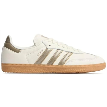 adidas Samba OG Womens Sneaker (Gold Metallic, 7, IG1964)