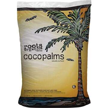 Roots Organics ROCP Coco Palms for Soil - Optimal Organic Growing Medium