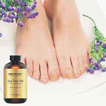 First Botany, 100% Pure Australian Tea Tree Essential Oil with high conc. of Terpinen - A Known Solu...