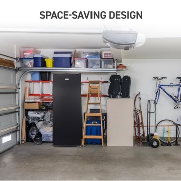 Commercial Cool Upright Freezer 6 Cu Ft with Reversible Door