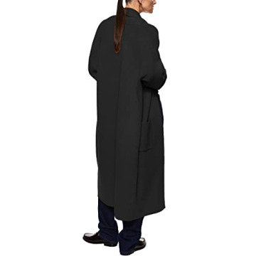 Women's Long Sleeve Maxi Cardigan with Pockets for Travel