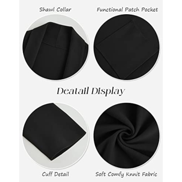 Women's Long Sleeve Maxi Cardigan with Pockets for Travel