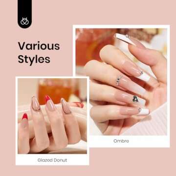 Beetles Nude Gel Nail Polish 15ml Neutral Brown Color Natural spring Gel Polish Set Mocha Mousse Cake Translucent Soak Off U V LED Nail Lamp Nail Art Gel 0.5Oz Gift for Women