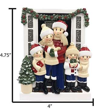 Create Your Personalized Family Christmas Ornament 2024