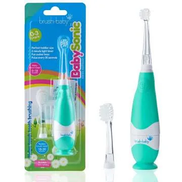 Brush-Baby BabySonic Electric Toothbrush - Fun for Ages 0-3
