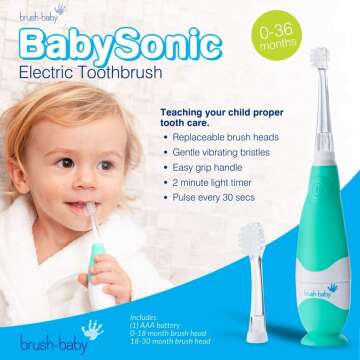 Electric Toothbrush for Infants & Toddlers - BabySonic