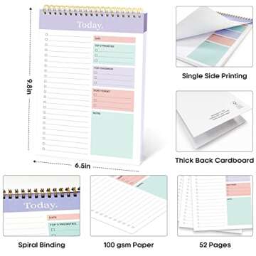 Stylish To Do List Pad for Effortless Organization and Productivity