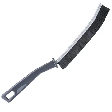 FAYINA Grout Cleaner Scrub Brush Deep Tile Joints - Stiff Angled Bristles for Showers, Bathtubs, Kit...