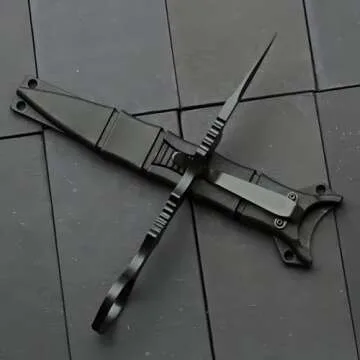 Portable 6.7 Inch Knife with Fixed Blade and Sheath