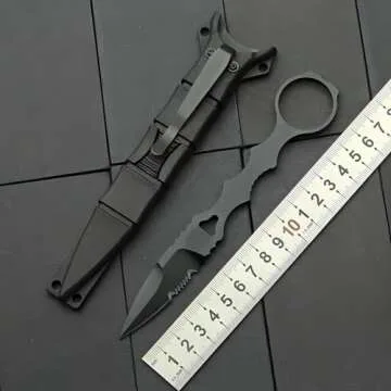 Portable 6.7 Inch Knife with Fixed Blade and Sheath