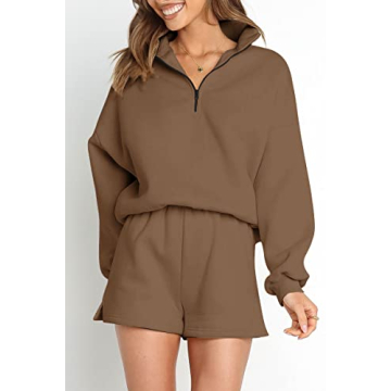 AUTOMET Women's Oversized Lounge Sets for Spring Fashion 2025