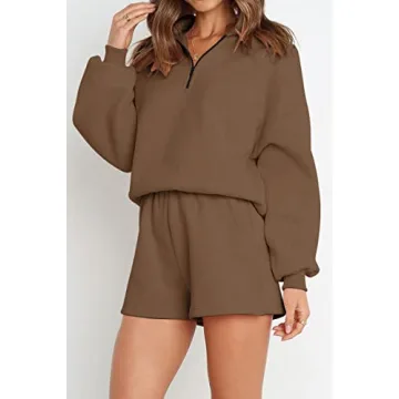 AUTOMET Women's Oversized Lounge Sets for Spring Fashion 2025