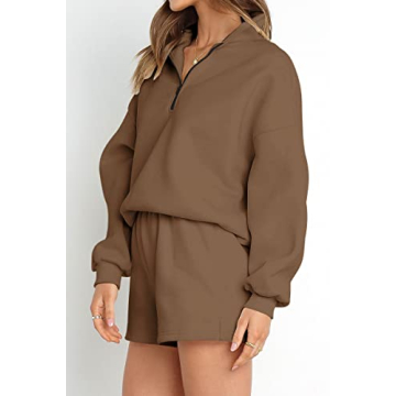 AUTOMET Women's Oversized Lounge Sets for Spring Fashion 2025