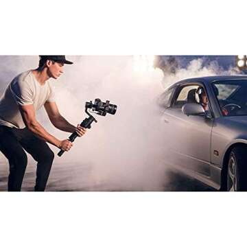 DJI Ronin-S Handheld 3-Axis Gimbal Stabilizer All-in-One Control for DSLR + Mirrorless Cameras (Renewed)