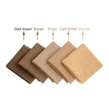 YANTAISIYU 1 Yard Swiss Lace Net for Wig and Wig Caps Making or Lace Closure Hair Net for Repair Foundation Caps Wig Accessories (Beige)