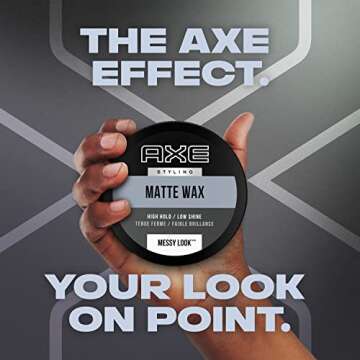 AXE Hair Messy Look Matte Wax - Effortless Styling Solution