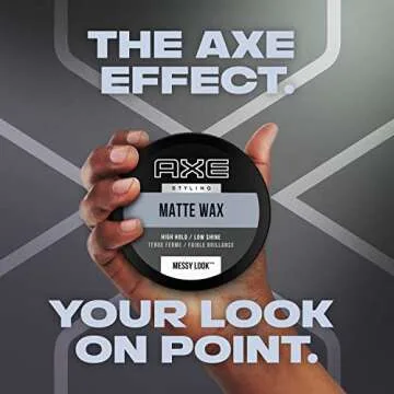 AXE Hair Messy Look Matte Wax - Effortless Styling Solution