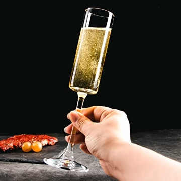 Elegant Set of 12 Champagne Flutes for Celebrations