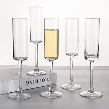 Elegant Set of 12 Champagne Flutes for Celebrations