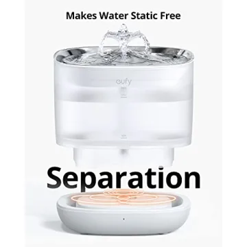 eufy Pet Water Fountain for Small Dogs and Cats - Easy Clean