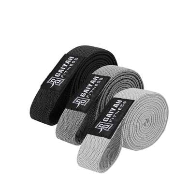 GAIYAH FITNESS Long Resistance Bands Set - Versatile Workout Solution