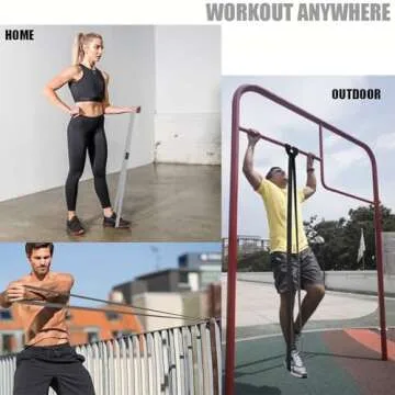 GAIYAH FITNESS Resistance Bands Long for Full Body Workouts