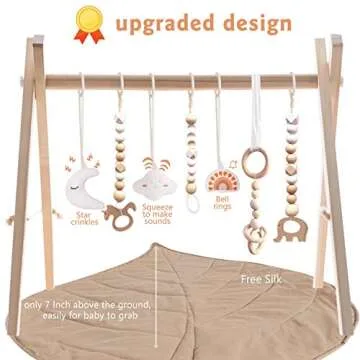 Little Dove Baby Play Gym - Eco-Friendly Infant Toy