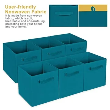 MaidMAX Foldable Cloth Storage Bins - Set of 6