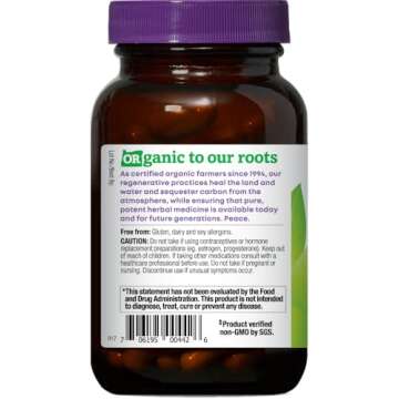 Oregon's Wild Harvest Non-GMO Chaste Tree Capsules,Organic Herbal Supplements, 90 Count