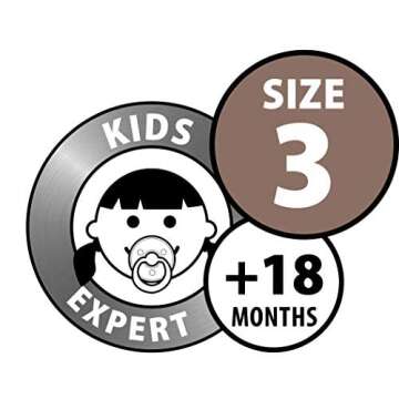 BIBS Pacifiers Colour Collection | Natural Rubber Baby Pacifier | Set of 2 BPA-Free Soothers | Made in Denmark | 18+ Months (Pack of 2) | Black