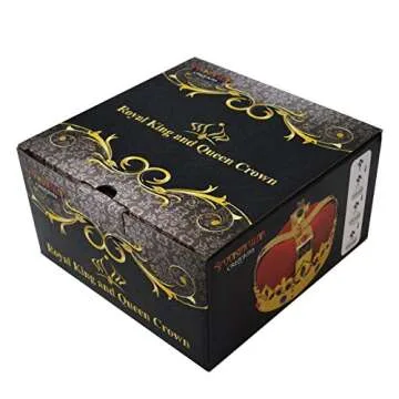 JOYIN Royal Crowns Set for Kids and Adults - Party Accessories