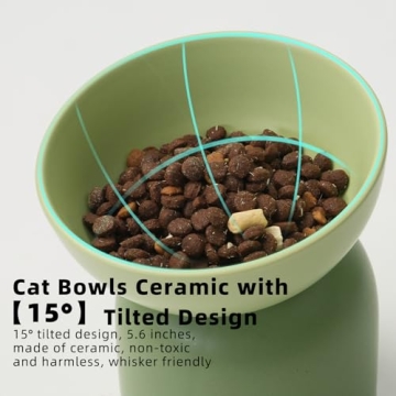 Chic Elevated Cat & Dog Bowls for Healthier Mealtime