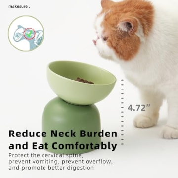 Chic Elevated Cat & Dog Bowls for Healthier Mealtime