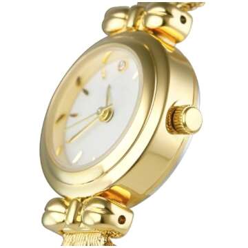 BESTKANG Fashion Simple Women's Quartz Watch Stainless Steel Mesh Strap Business Wrist Watch (Silver), ZBS1807