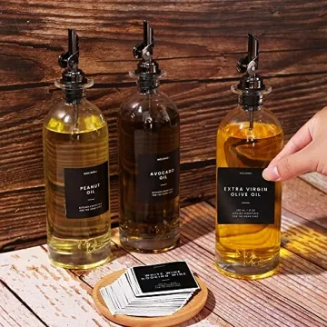 Molimoli Oil and Vinegar Dispenser Set of 2 for Kitchen