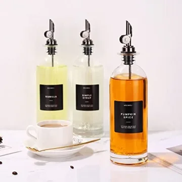 Molimoli Oil and Vinegar Dispenser Set of 2 for Kitchen