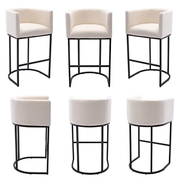 Stylish HNY Modern Bar Height Counter Stools Set of 2