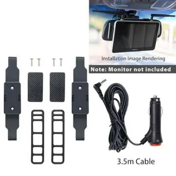 Haloview RVMB02 Mirror Mount for BT7/BT6 Monitor