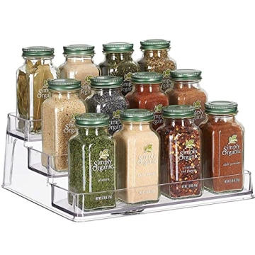 Home Intuition 3-Tier Spice Rack Cabinet Organizer