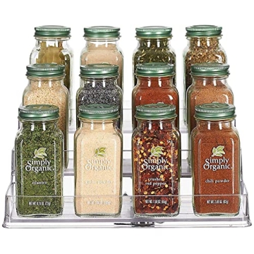 Home Intuition 3-Tier Spice Rack Cabinet Organizer