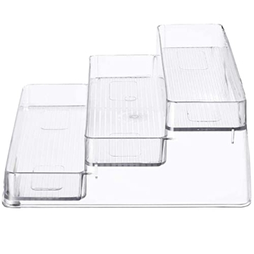 Home Intuition 3-Tier Spice Rack Cabinet Organizer