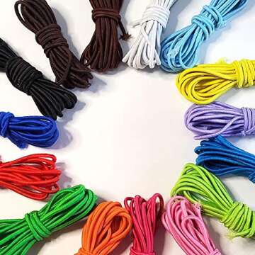 30yards Elastic String 2mm Thickness Rubber Rope Jewelry Cords