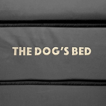 Orthopedic Dog Bed XL Grey & Black Waterproof Memory Foam