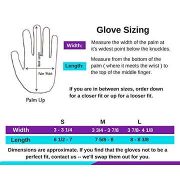 WILDFLOWER Tools Gardening Gloves for Women and Men - Nitrile Coating for Protection (Medium, Purple...