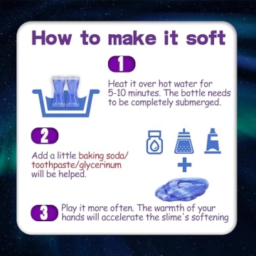 Galaxy Slime Kit 2 Pack for Kids Fun and Education