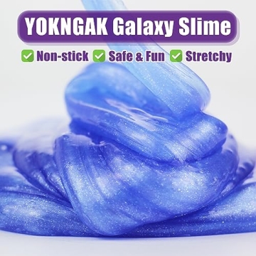 Galaxy Slime Kit 2 Pack for Kids Fun and Education